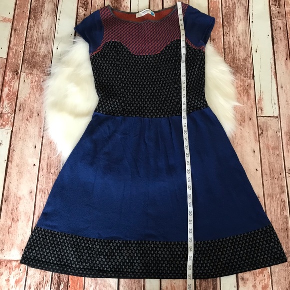 Anthropologie Sparrow Dress Color Block Small - Picture 4 of 16